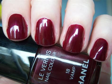 chanel nail polish vamp.